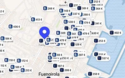 Hoteles chollo en el mapa